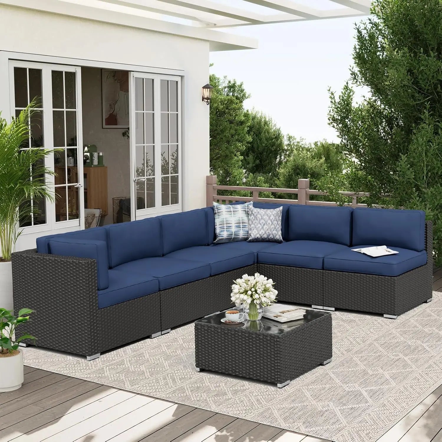 7-Piece Outdoor Patio Furniture Set