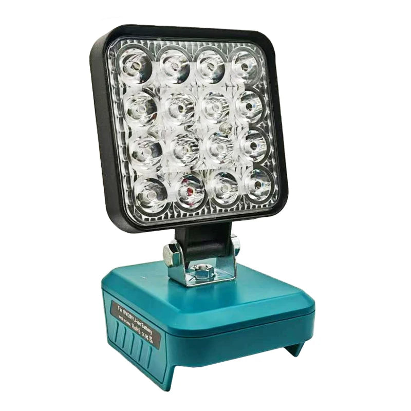 Working Light For Makita For DeWalt For Bosch For Milwaukee Lithium Batteries