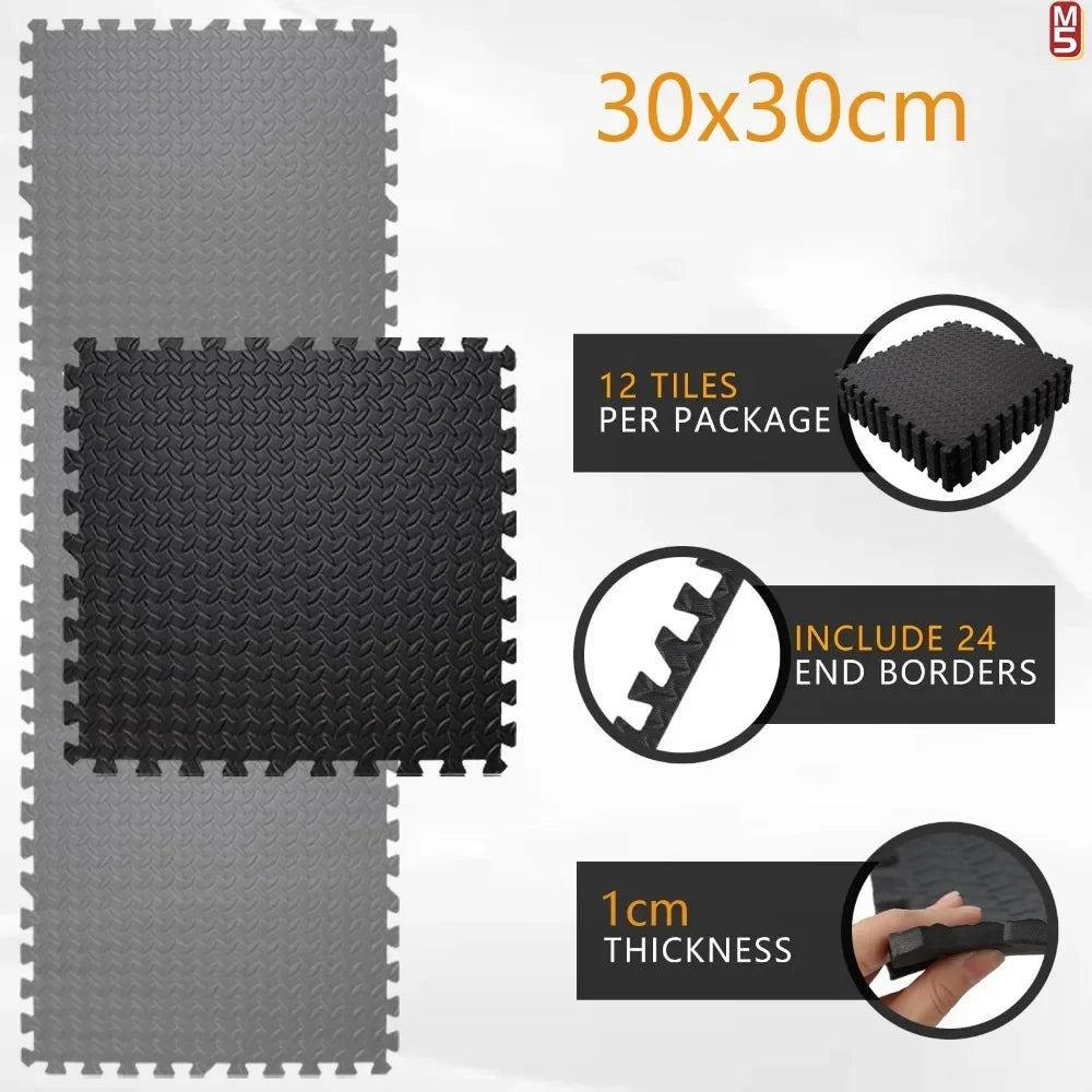 16-Pack Baby Game Stitching Mat Home Non-slip Waterproof Protective Floor Mat