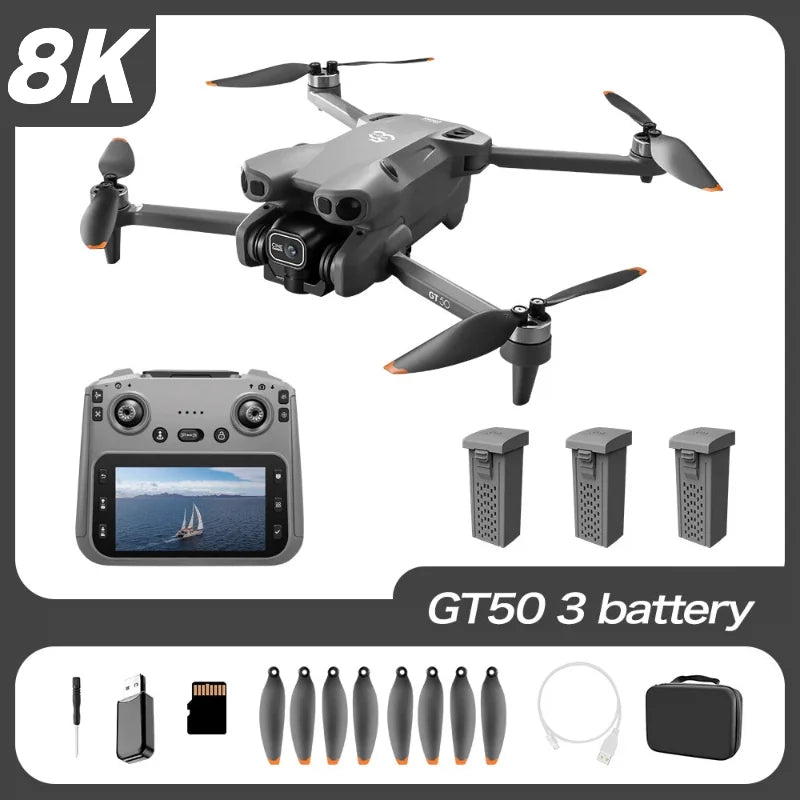 Original Drone, GPS RC 8K Professional HD Aerial Photography Laser obstacle avoidance Quadcopter Aircraft