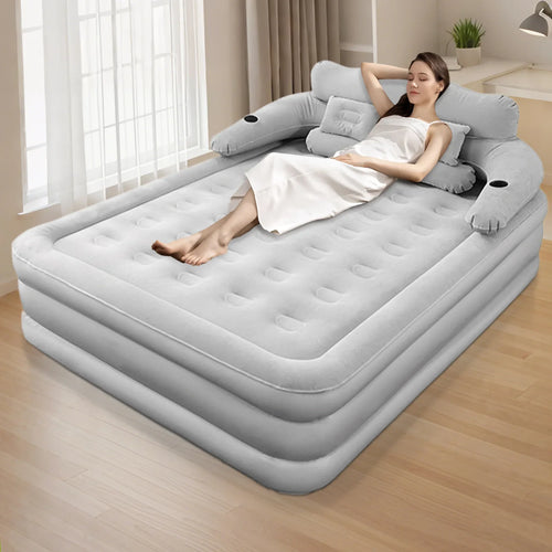 2 Person Built-In Pump Automatic Inflatable Camping Mattress