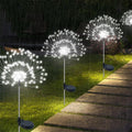 420LED Solar Power Firework Garden Lights Decor Pathway Outdoor Waterproof Patio Lawn Landscape Yard Solar Light