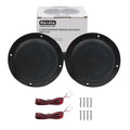 Herdio 4'' 160W 2PCS Waterproof Ceiling Marine Speaker Surround Sound Speaker