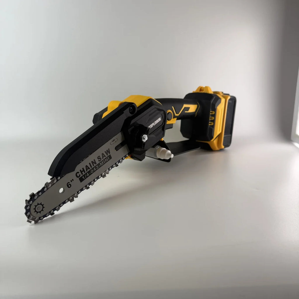 Brushless Chainsaw Cordless Electric Chain Saw, Needs DeWALT 18/20V Battery