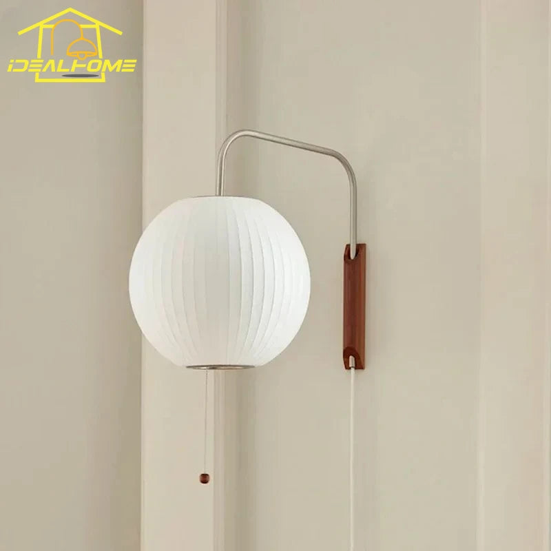Italian Design Minimalist Silk LED Wall Sconces