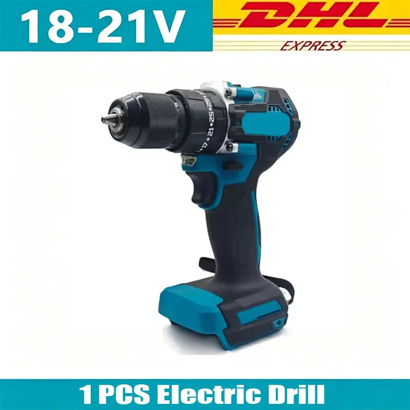 Rechargeable Li-Ion Batteries & Charger Suitable for Cordless Makita 18V/21V Power Tools