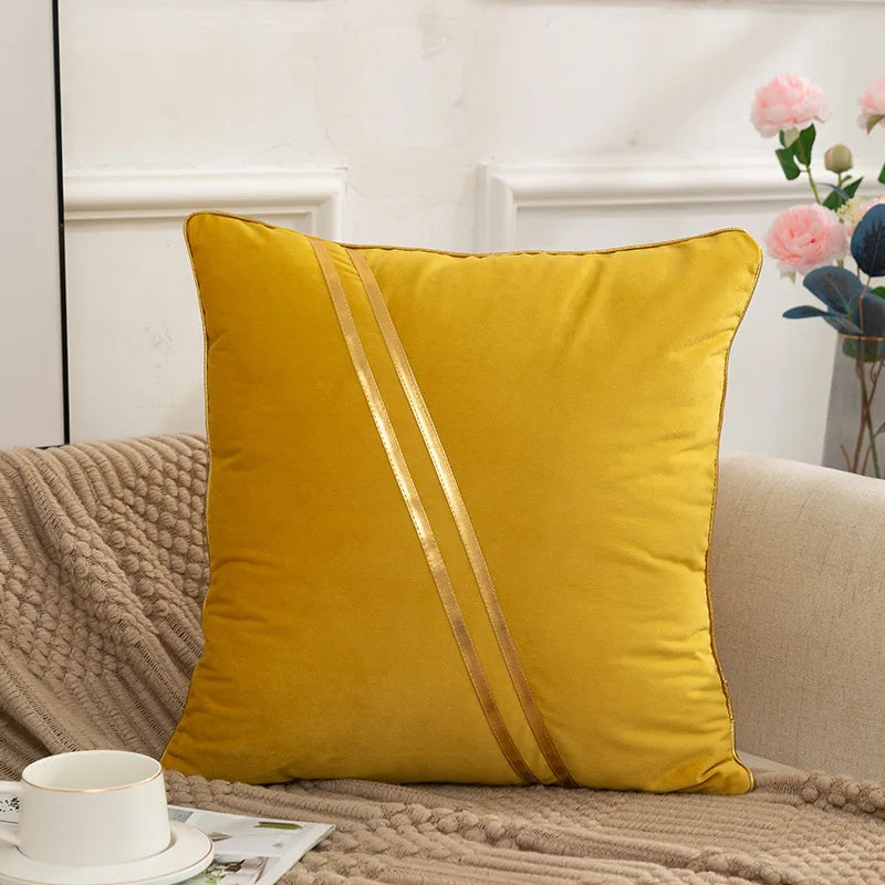 Velvet 18x18 Inch Throw Pillow Covers
