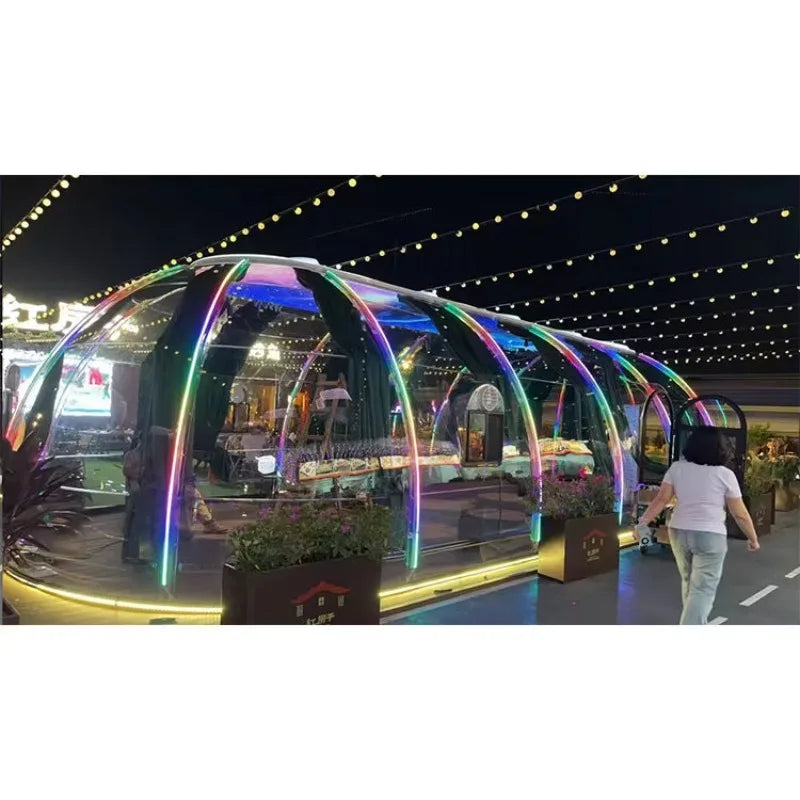 Contemporary Outdoor Bubble Dome Room,