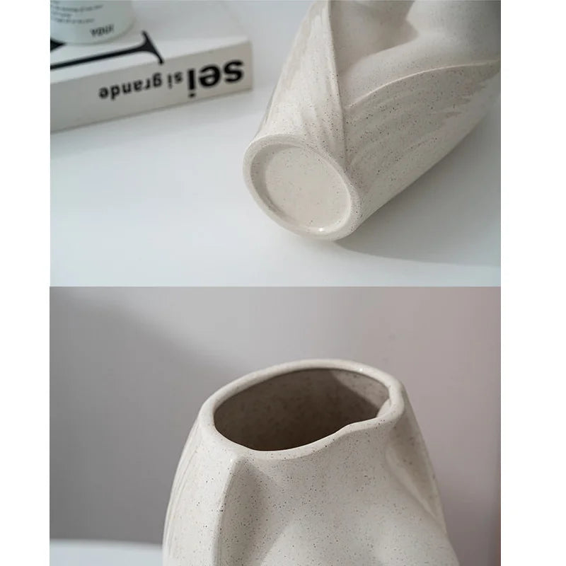 Boho Body Form Ceramic Vase