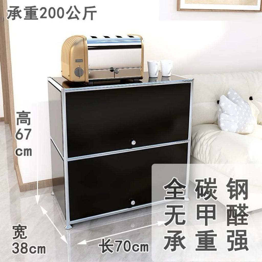 Module Living Room Multi-Layer Storage & Display Cabinet