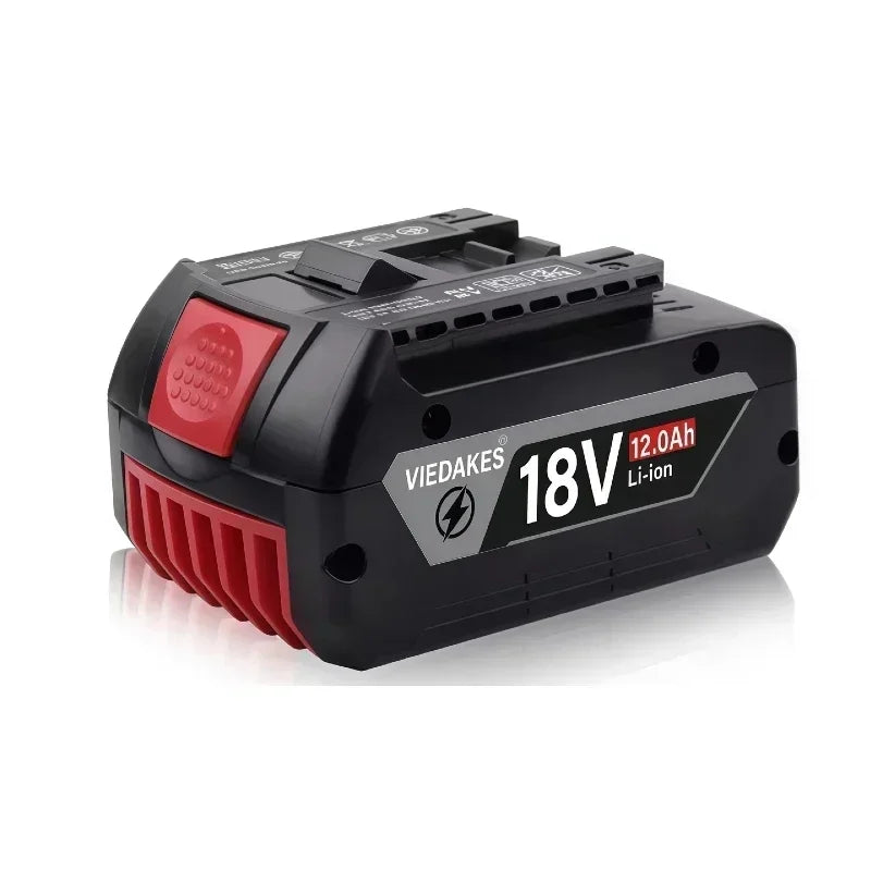 Rechargeable Lithium-Ion Battery for Bosch 18V Tools, 8/10/12.0 Ah Power Tool Batteries