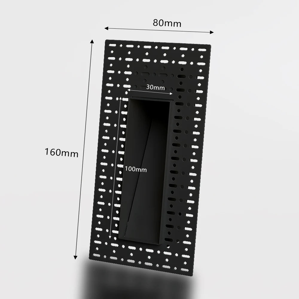 SANDIY Sensor Recessed Motion Detect Frameless Stair Lighting
