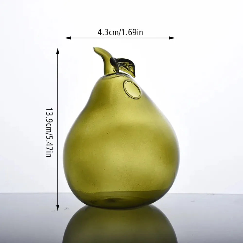 Creative Colorful Transparent Glass Vase