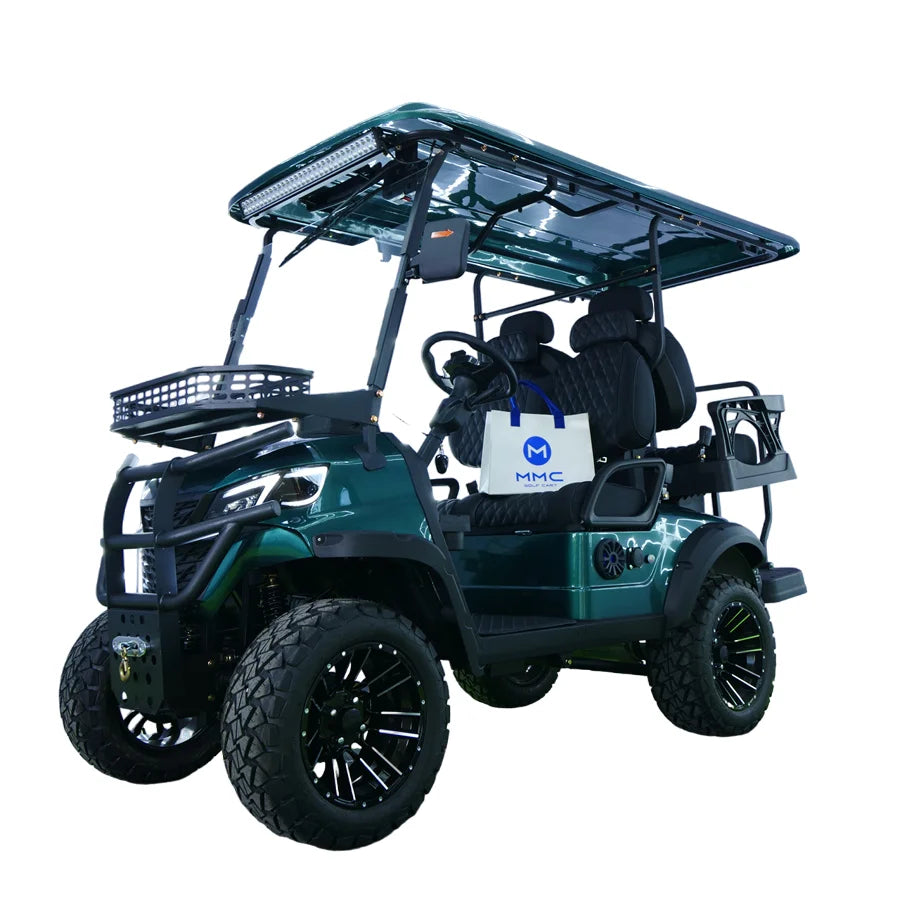 Golf Car Buggy, 48/60/72V Solar Panel Electric Golf Carts