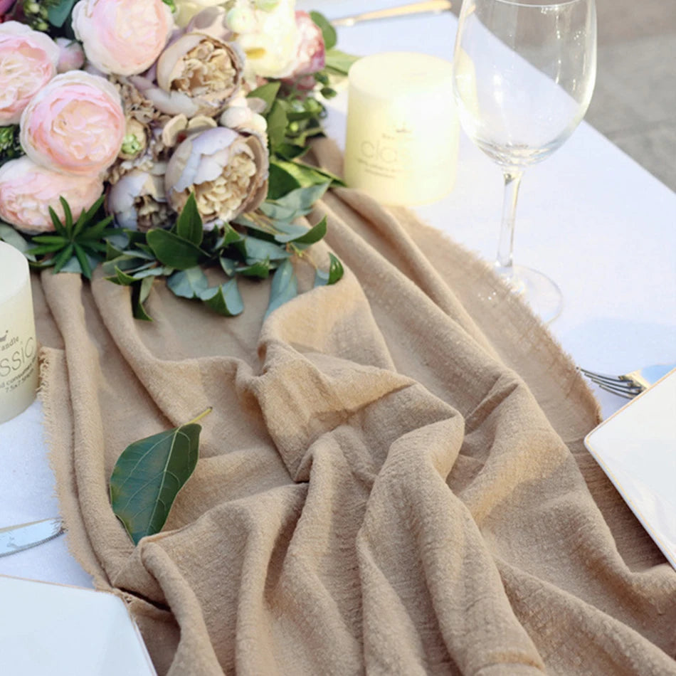 Set of 6  Terracotta Cloth Napkins, Cotton Factory Wholesale Fabric Serviette Gauze Table Towels