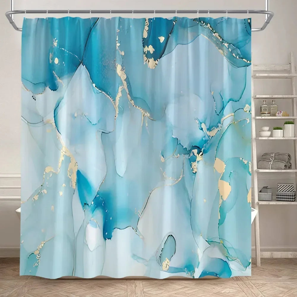 Abstract Art Bathroom Decor Door Rug Bath Mat Toilet Lid Cover