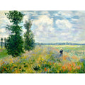 100% Handmade Impressionism Landscape Oil Painting on Linen Canvas