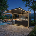 Outdoor Kitchen Shed