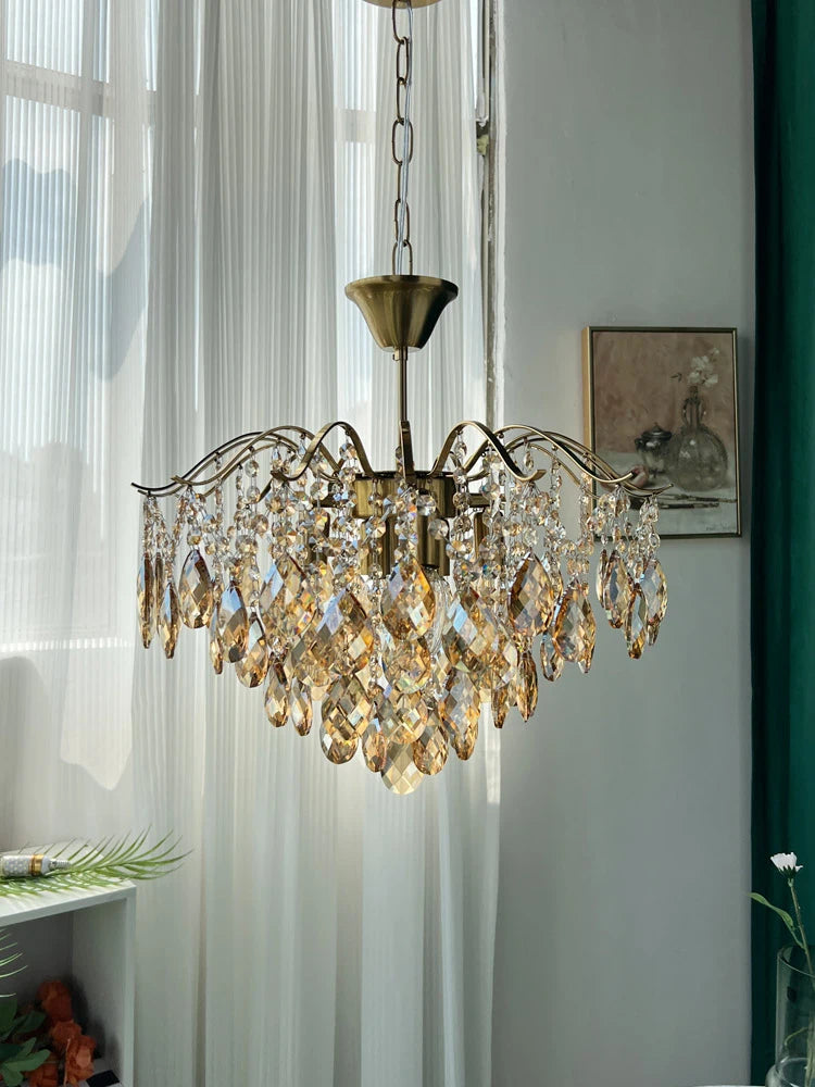 LED Crystal Pendant Chandelier