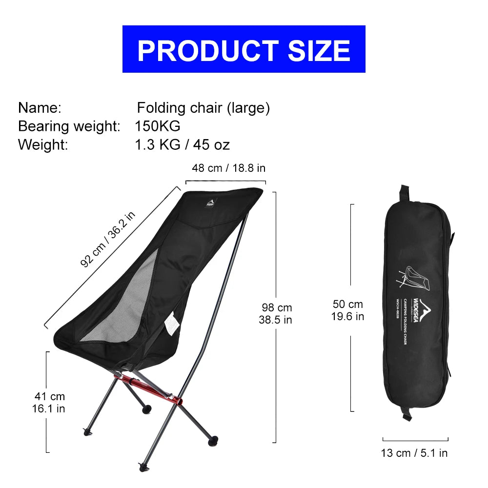 Outdoor Folding Chairs and Camping table.