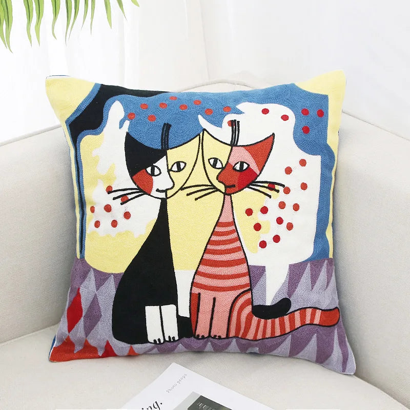 Abstract Creative Cushion Covers, Decorative Throw Pillowcases