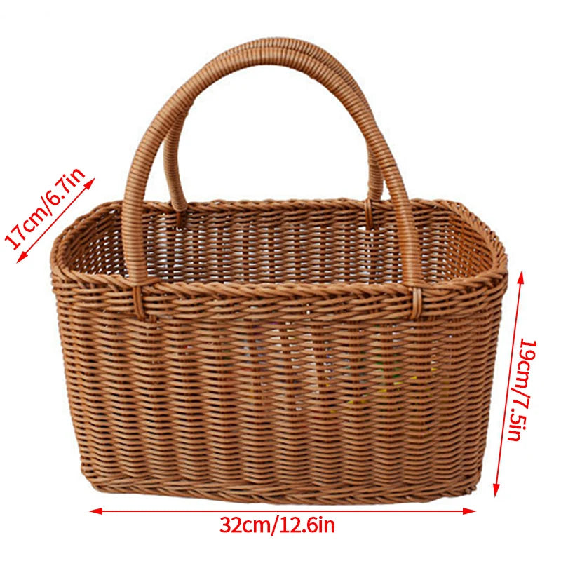 Hand Woven Creative Flower Baskets