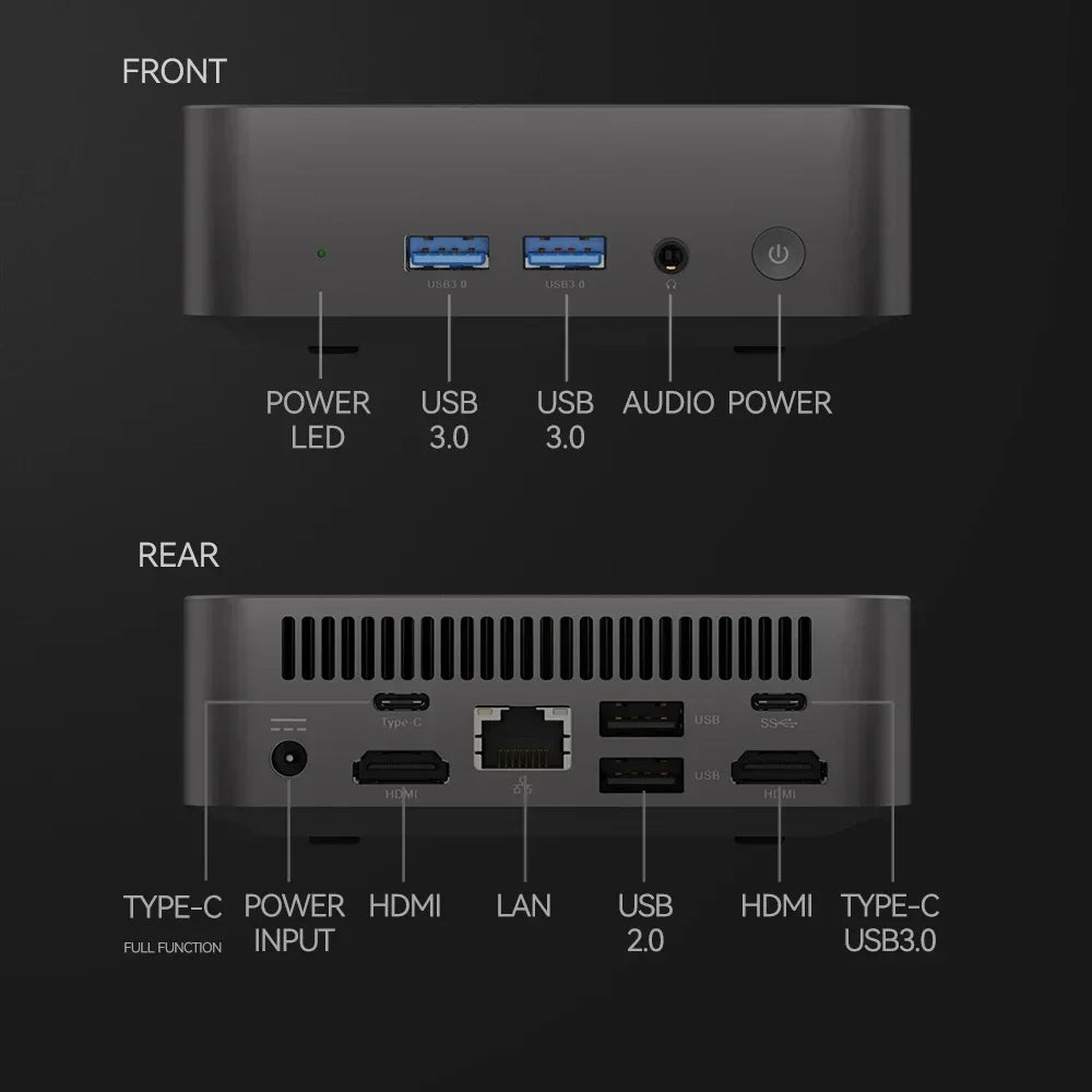 Windows 11 Pro Mini Pc Intel i9 10980HK Mini PC Computer, Mini PC Desktop