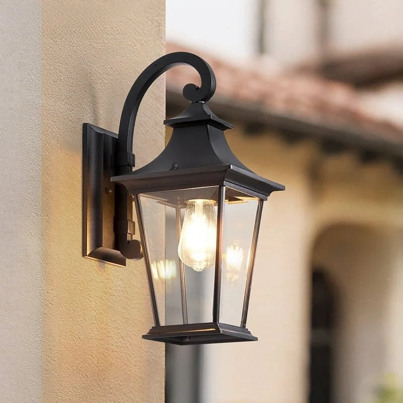 New Style American-Style Outdoor Solar Wall Lamp