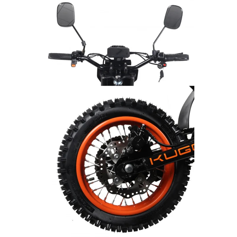 14-inch off-road tire E-Bike, built-in 3000W powerful motor , 60V21AH battery
