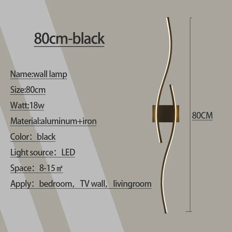 Modern Simple LED Wall Light