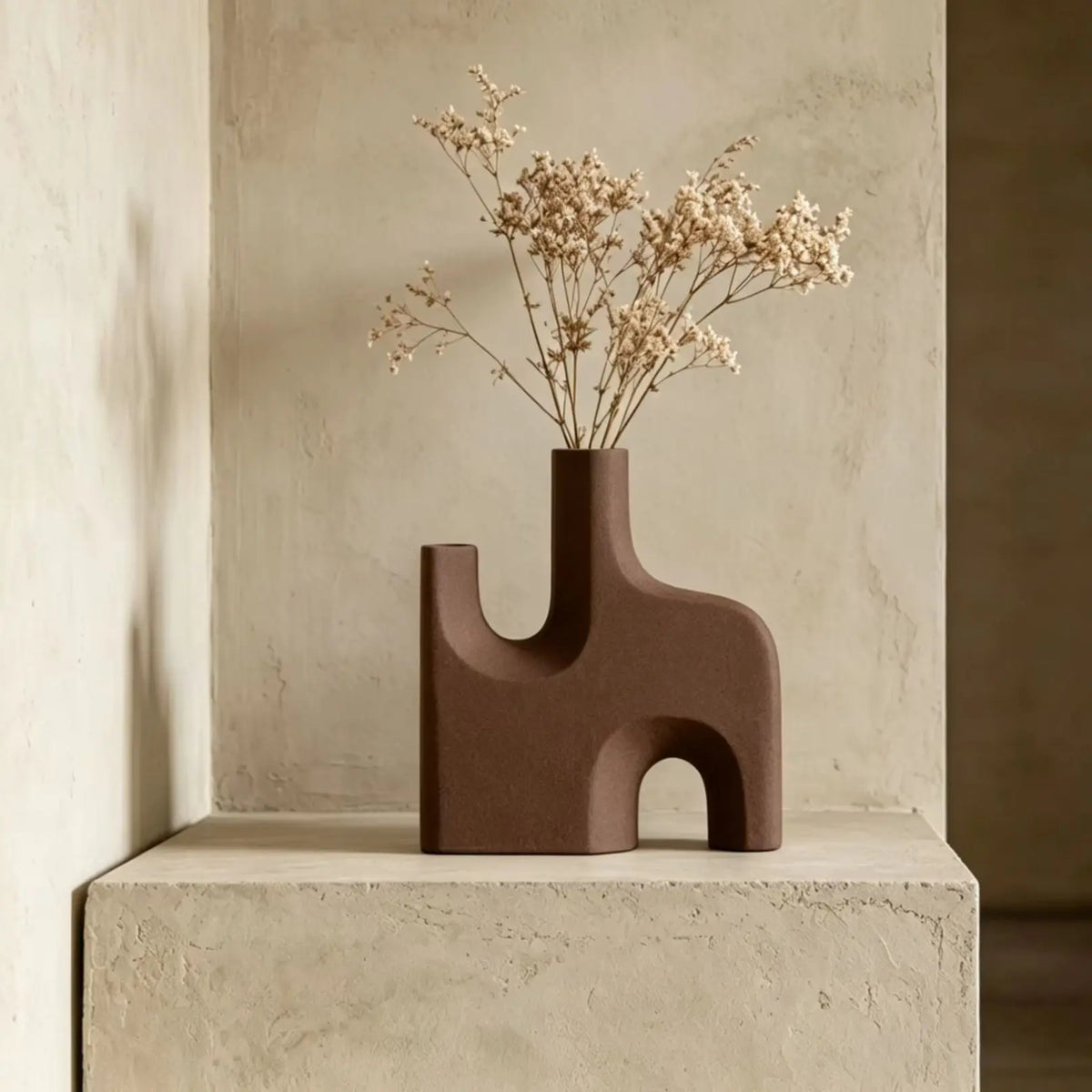 Plastic Vase, Suitable for Dried Flowers and Floral Arrangements,