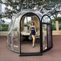Contemporary Outdoor Bubble Dome Room,