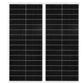 BOGUANG Rigid Solar Panel Set Glass Solar Panel 100W 200W (2pcs 100W Rigid Panel Solar) 18V Photovoltaic Charging for Battery