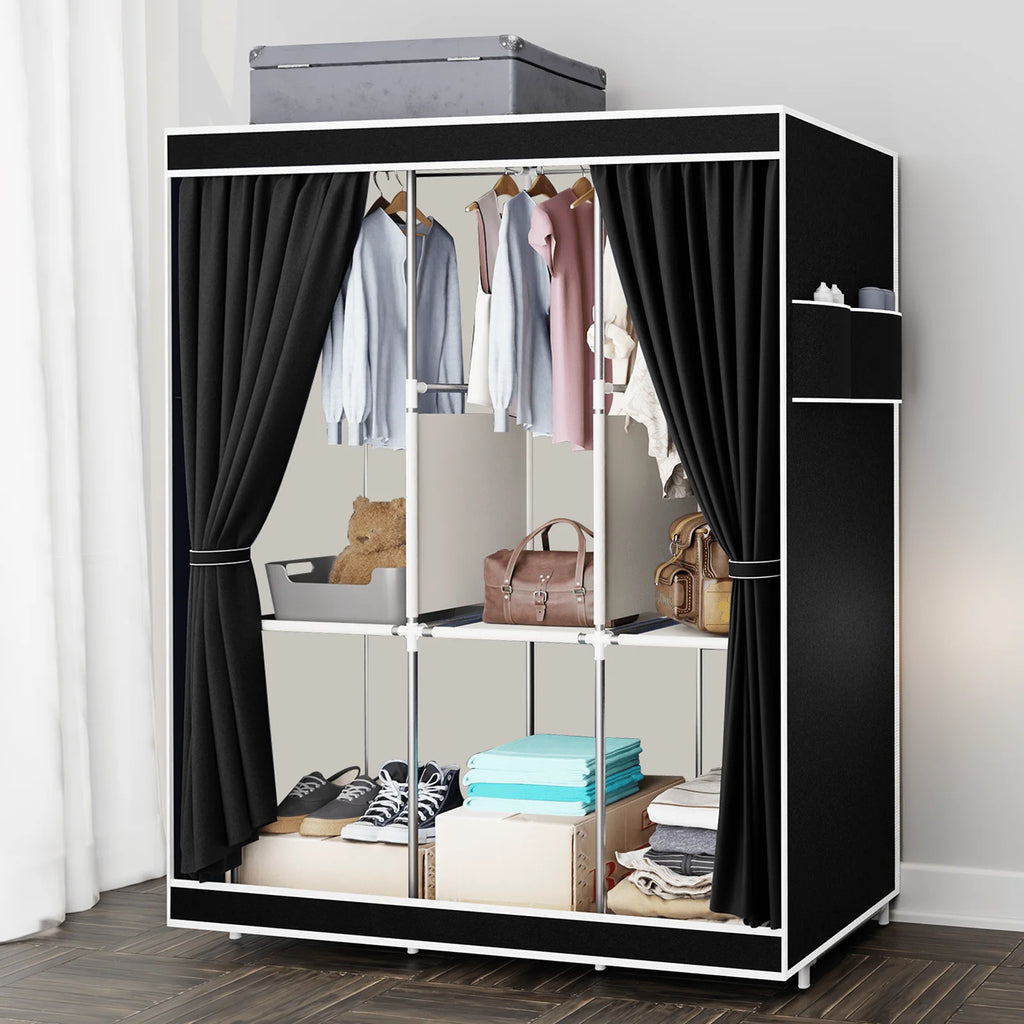 1pc Large Capacity Portable Wardrobe Closet,