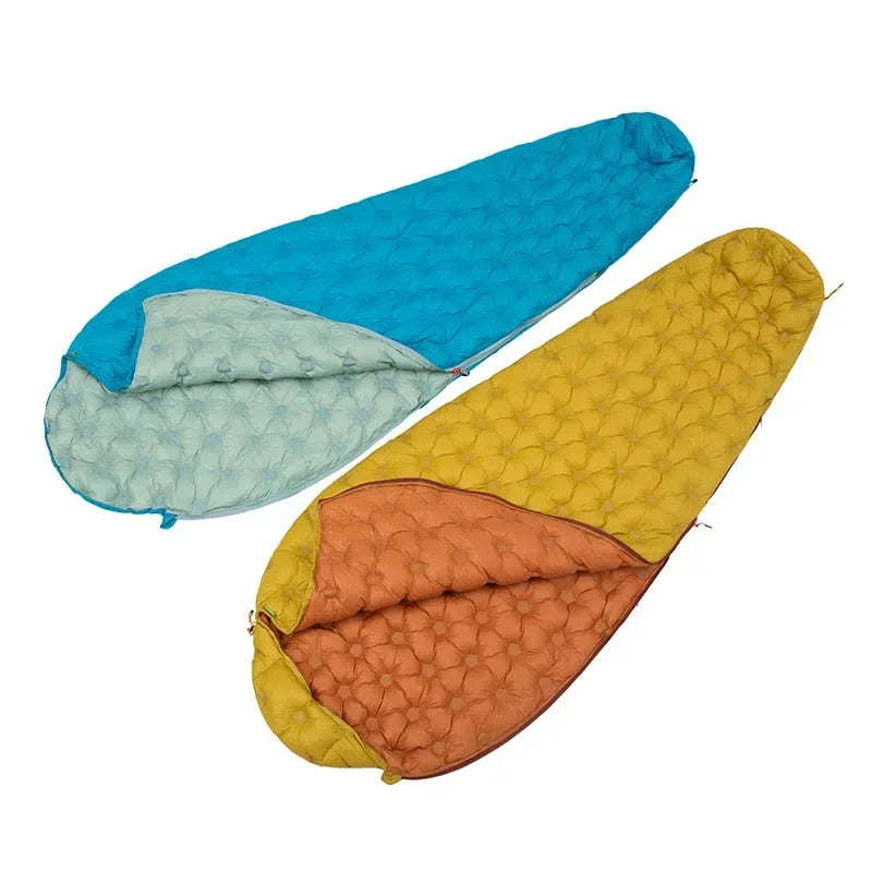 JUNGEL KING  Ultralight Outdoor  Mummy Style Duck Down Sleeping Bag