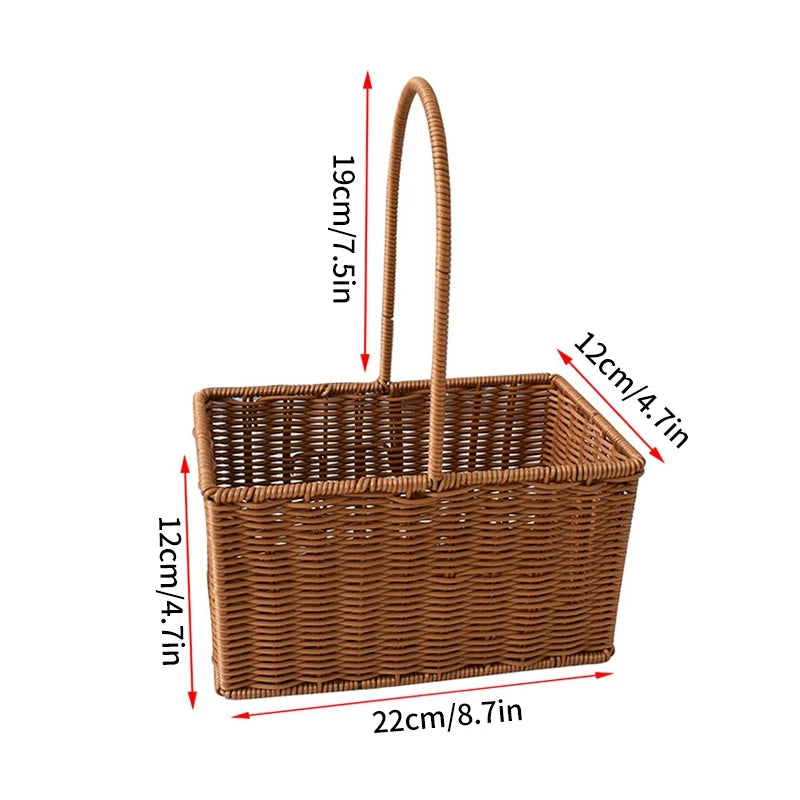 Hand Woven Creative Flower Baskets