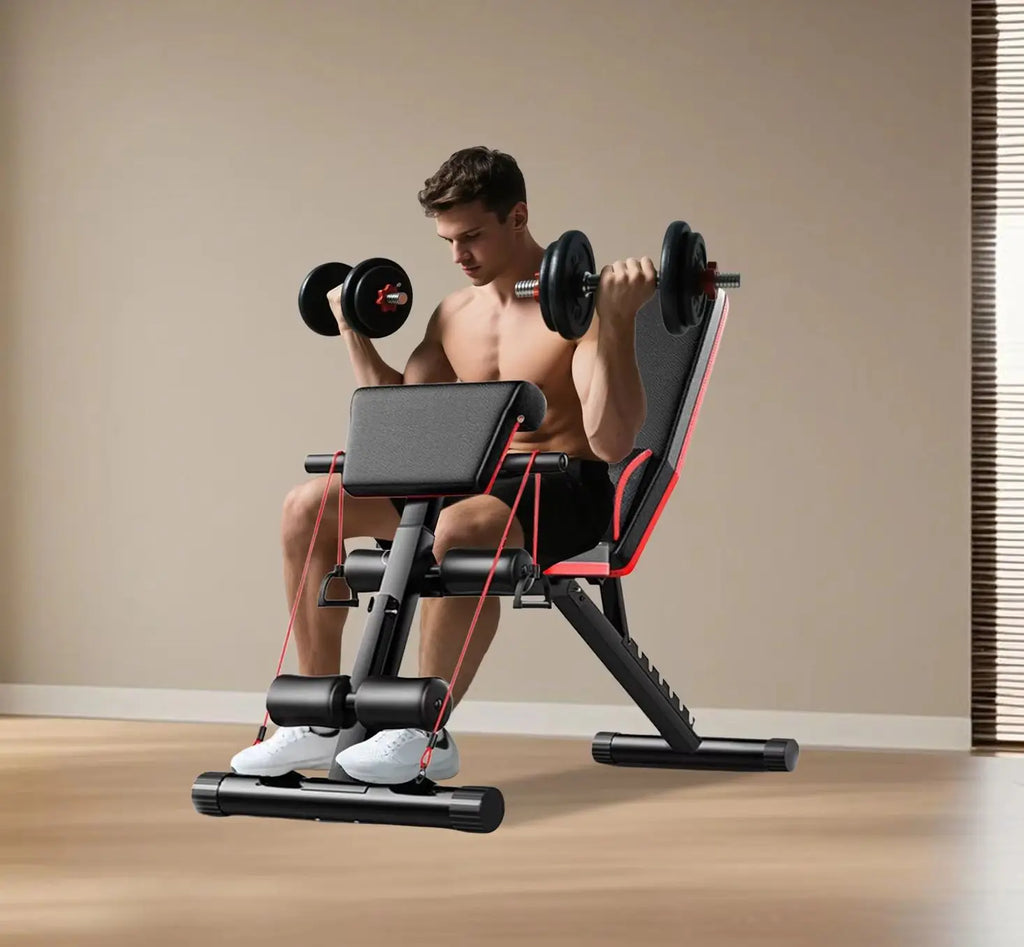 Multifunctional Foldable Weight Bench,