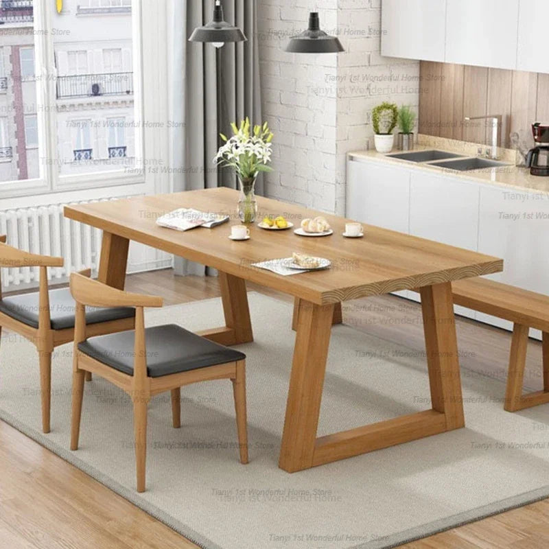 Nordic Wooden Dining Furniture