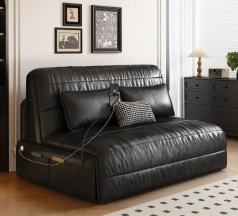 Strong 2 Seats Electric Sofa Loveseat.  Italian Designer Oversized Recliner Chair