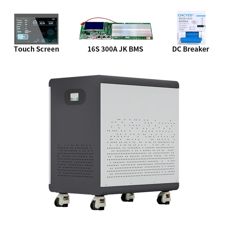 100% Full Capacity 51.2V560Ah/628Ah Brand New Grade A LiFePO4 Battery Pack 48V 28KWh/32KWh Built-in BMS Solar Power Bank