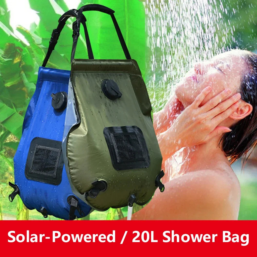 Solar Heated 20L Portable Shower Bag