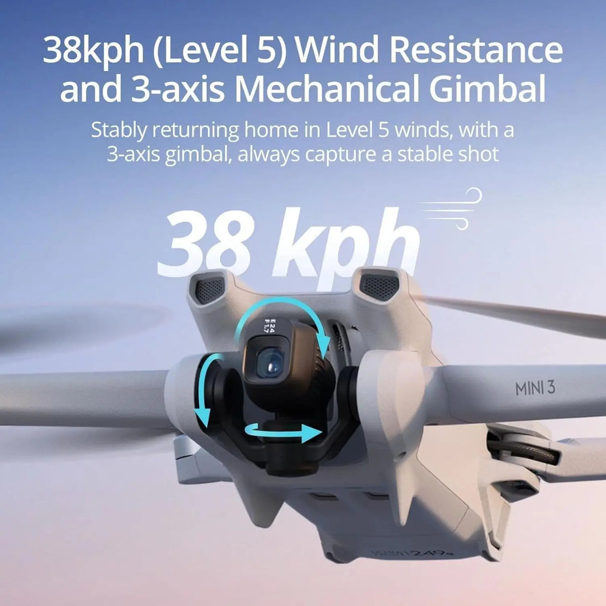 Refurbish DJI Mini 3 Drones with Camera for Adults 4K