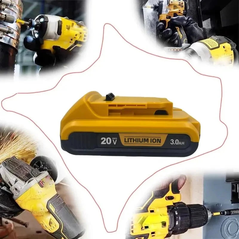 for DEWALT 60V 18Ah Power Tool Battery 120W High Power DCB609 DCB206 20V 18.0Ah Lithium Ion Battery DCB606 60V 12Ah Batteries