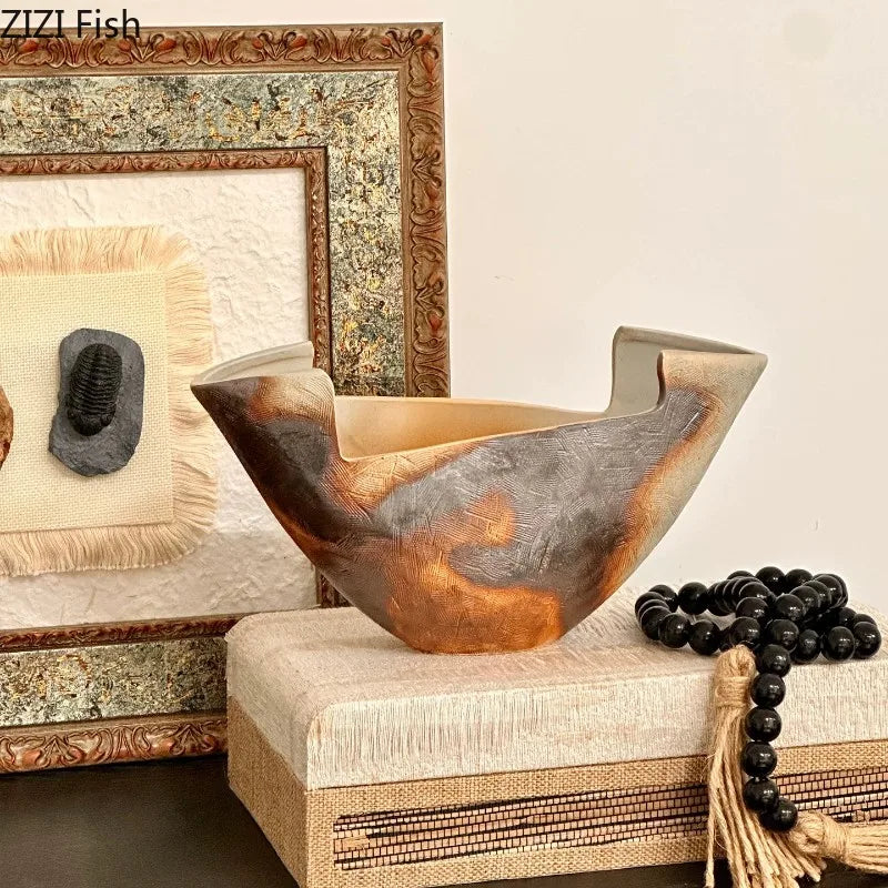 Creative Ceramic Vase, Abstract Handicrafts Table Decoration