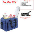 25L Foldable Insulated Cooler Warmer Bag for Car, Home, Picnic, Camping