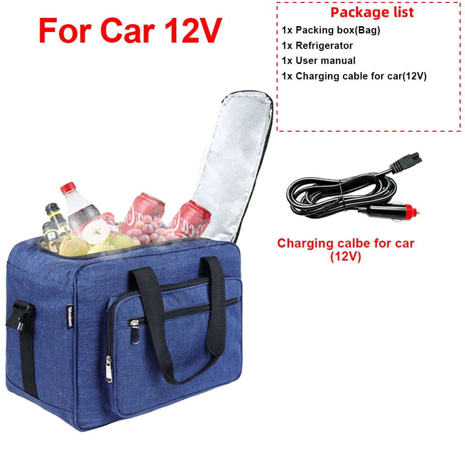 25L Foldable Insulated Cooler Warmer Bag for Car, Home, Picnic, Camping
