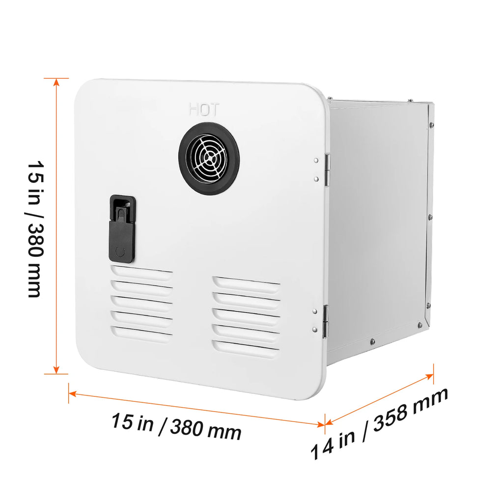 SucceBuy RV Tankless Water Heater Instant Shower 15 x 15 in  Optimized Comfort Performance Hot Water Ideal for RVers' Family