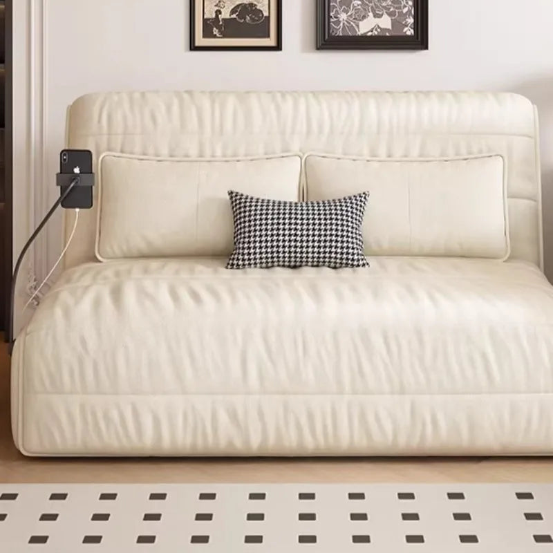 Lounge Soft Living Room  Sleeper Sofa, Minimalist Apartment Multifunctional Sofa