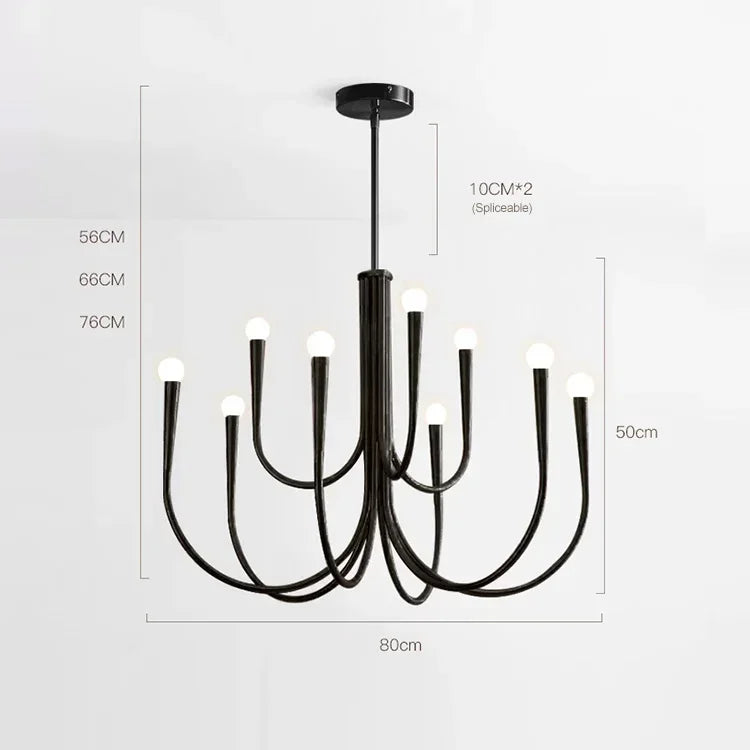 Modern French  Classic Design Branch Chandeliers