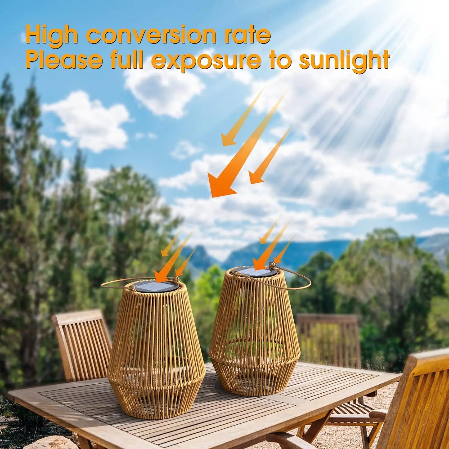 1PCS/2PCS solar lights,outdoor hand woven solar tungsten filament lanterns,suitable for garden,courtyard,villa landscape lamps